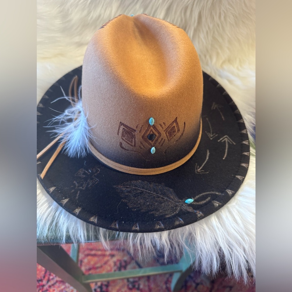 Your perfect burnt and designed hat awaits you!